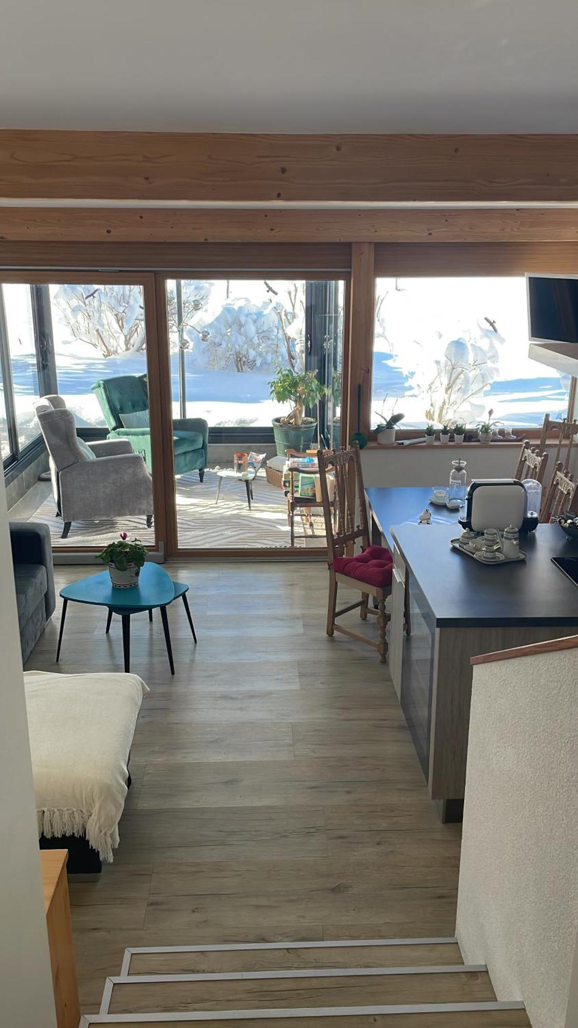 Studio Dans Un Chalet Avec Jardin Privatif Leysin Exteriör bild